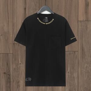 🆕Chrome Hearts Black Men's Short Sleeve